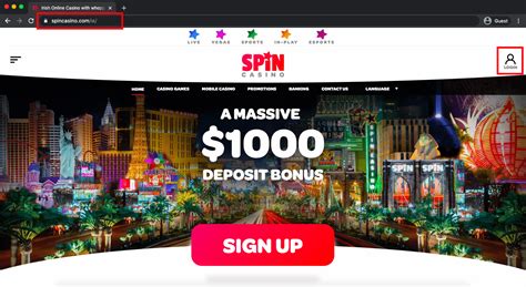 Spin and bingo casino login